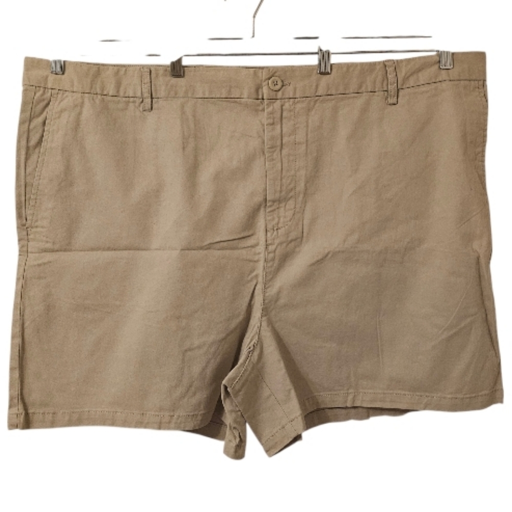 Beige Old Navy Men's Slim Built-In Flex Rotation Chino Shorts